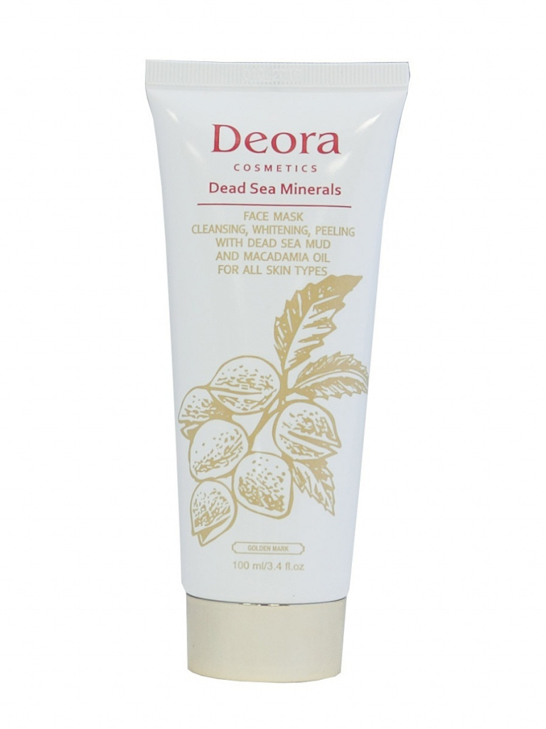 Deora Dead Sea Cleansing and Whitening Mask z Błotem Morza Martwego