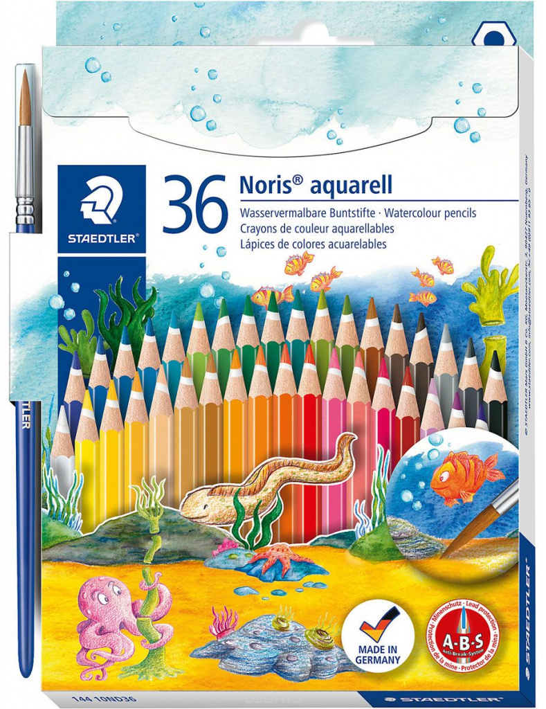 SET OF WATERSTONES STAREDTLER NORIS CLUB WITH BRUSH 36 COLORS.jpg