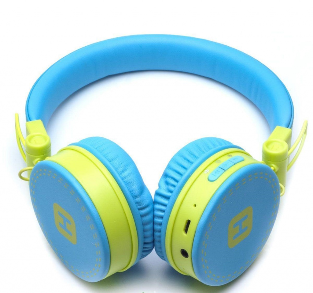 Harper Kids HB-202, Blue Yellow Headphones