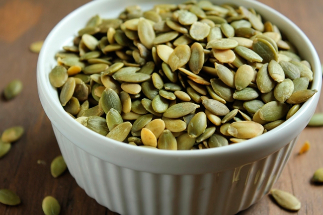 Pumpkin seeds from parasites