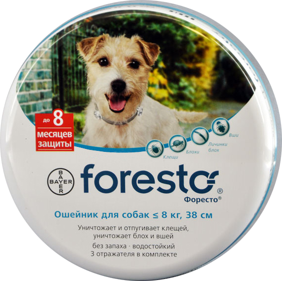 Foresto (Bayer) up to 8 kilograms 38 cm