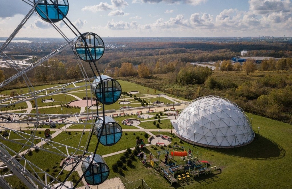 Wielkie planetarium w Nowosybirsku