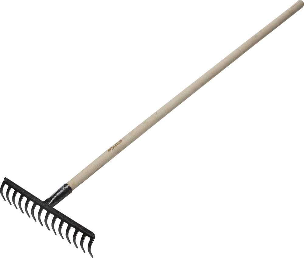 Straight Bison Garden Rakes 4-39583-14