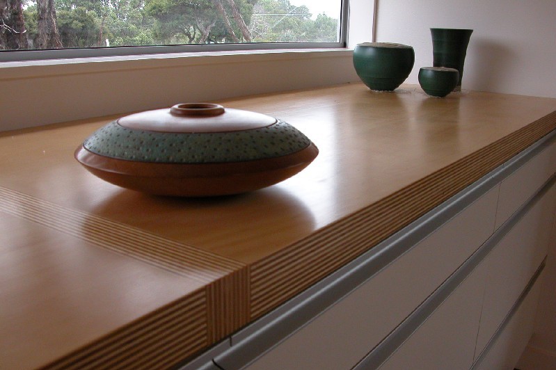 wooden windowsills in the interior