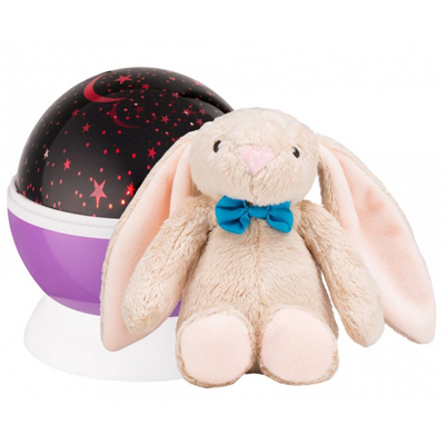 NIGHTWAY PROJECTOR OF THE STARRY SKY WITH TOY ROXY-KIDS BUNNY