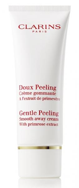 Delikatny peeling Clarins Gładki kremowy peeling