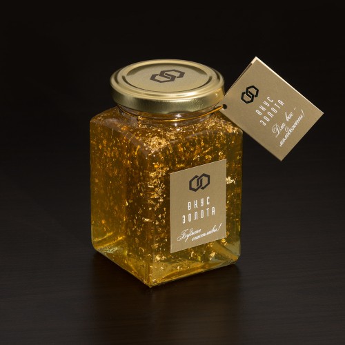 Honey with gold for newlyweds