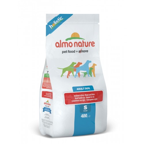 Almo Nature Small & Beef and Rice Holistic (dla dorosłych psów małych ras z wołowiną)