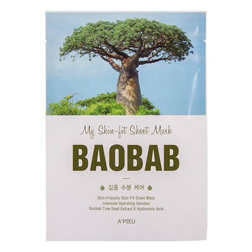 Moja maska ​​z pasującą skórą Baobab