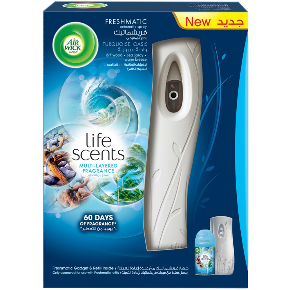 AIR WICK FRESHMATIC LIFENT SCENTS