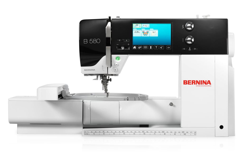 Bernina B 580 with embroidery module