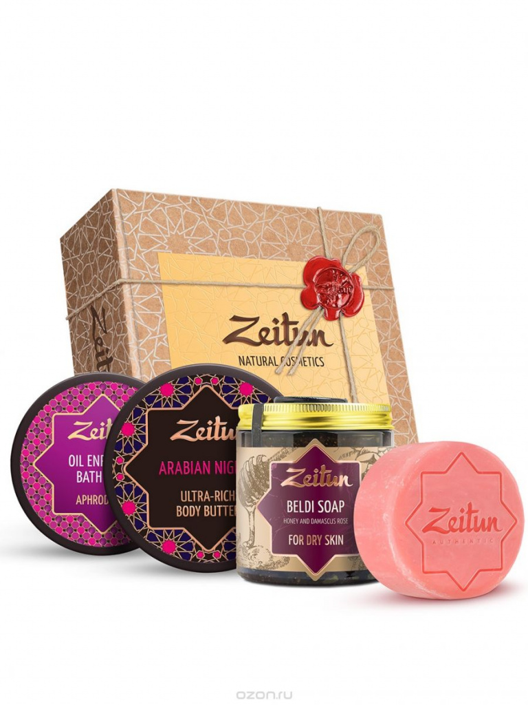 Gift set 1001 nights for the body, Zeytun