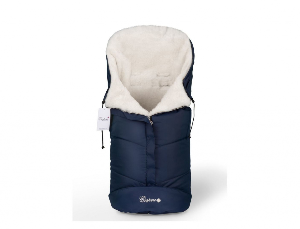 Esspero Sleeping Bag White navy