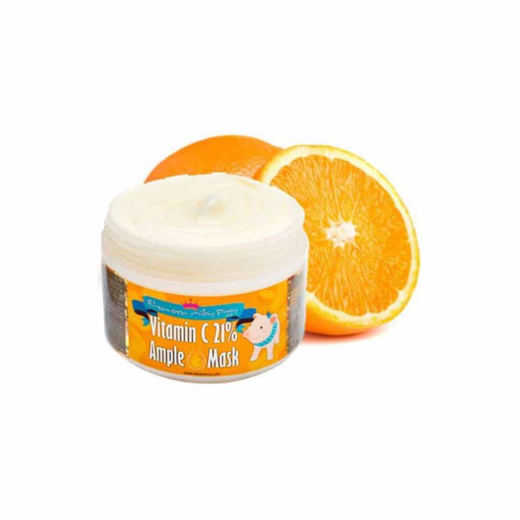 Elizavecca VitaminC 21% Ample Mask Nourishing Mask z efektem rozgrzewającym