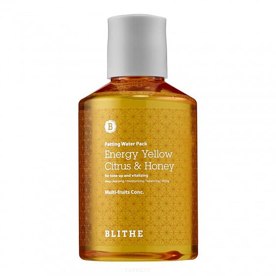 BLITHE Energy Yellow Citrus & Honey Shine Splash Mask