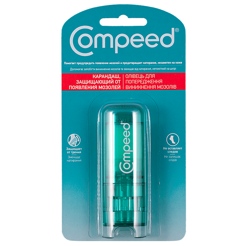 Compeed pencil to protect against corns