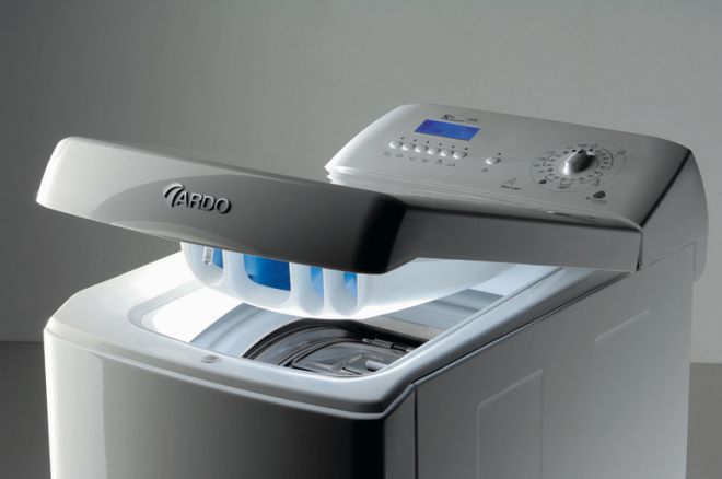 Top-loading washing machines