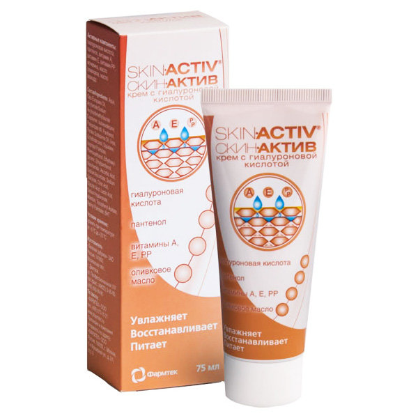 SKIN-ACTIVE CREAM WITH HYALURONIC ACID GREEN OAKRAW