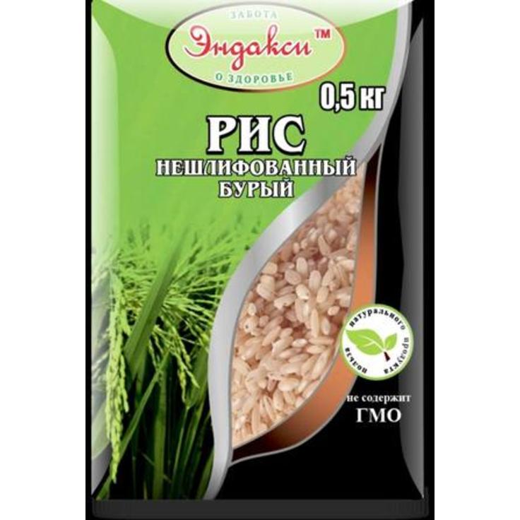 Rice Endaxi unpolished brown 500 g