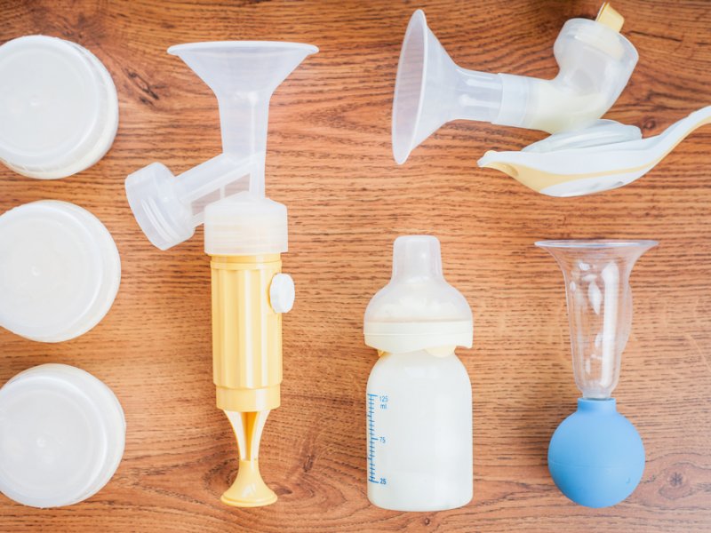 Types of breast pumps