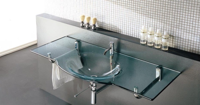 Glass Bathroom Sinks