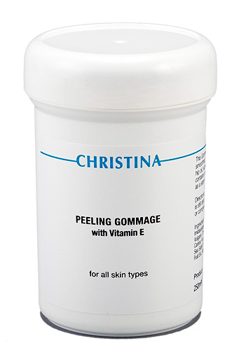 Peeling Gommage z witaminami E, Christina