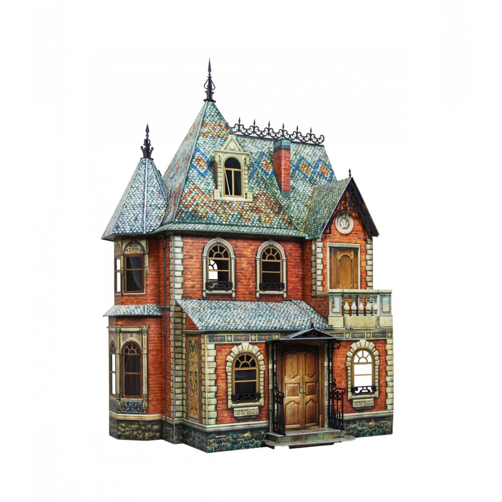 Inteligentny papier 3D puzzle Doll House