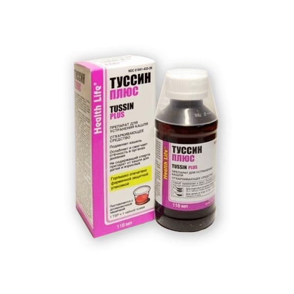 Tussin plus syrop