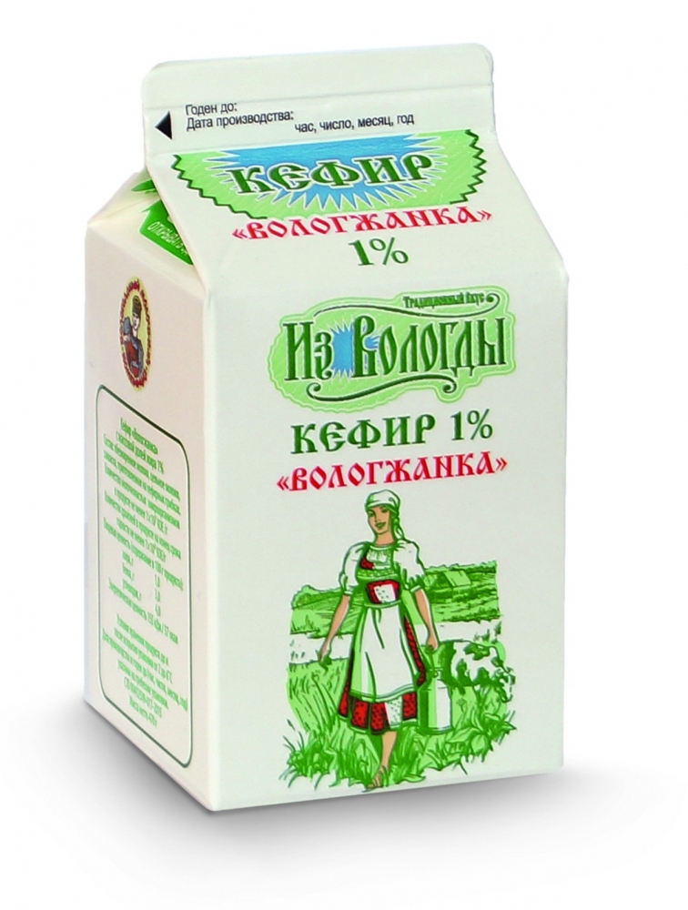 Od Vologda 2,5%, PC Vologda Dairy Plant