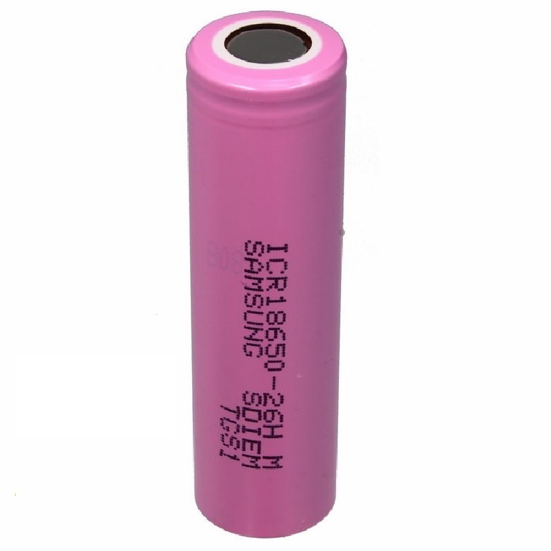 Samsung ICR18650-26HM 2600 mAh Unprotected