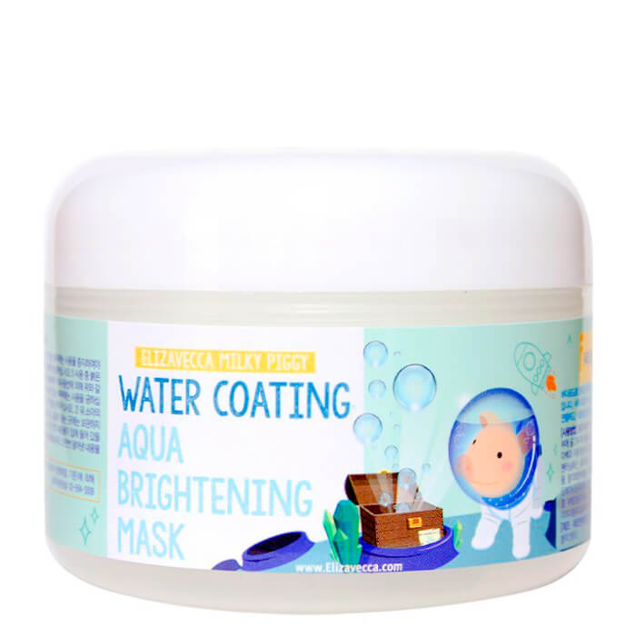 Elizavecca Milky Piggy Water Coating Aqua Brightening Mask Maska nawilżająca