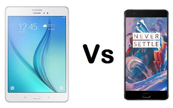 smartphone or tablet