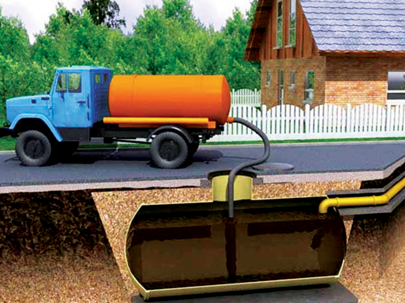 Accumulative septic tanks