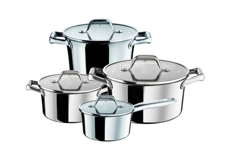 Stainless steel pots