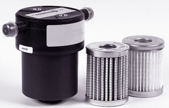 fuel filter for gas cleaning