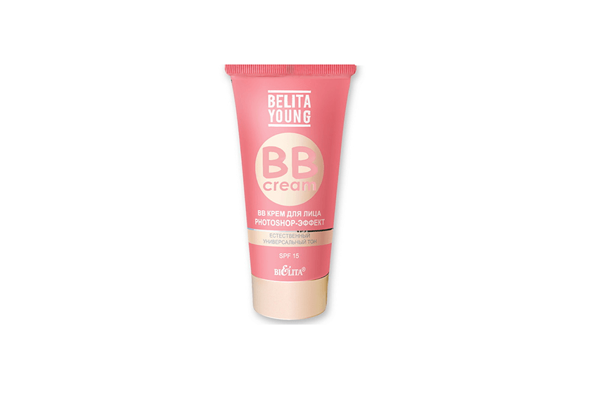 BB cream Belita Young Photoshop effect