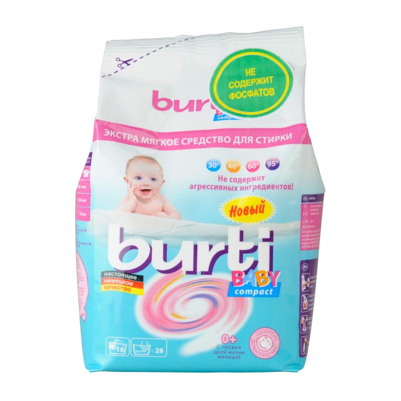 Skoncentrowany detergent do prania dla dzieci Burti, 900 ml