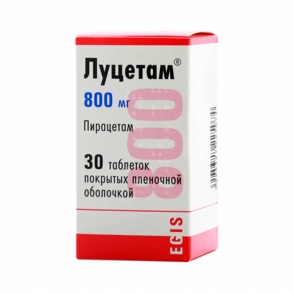 Nootropil, lucetam (piracetam)