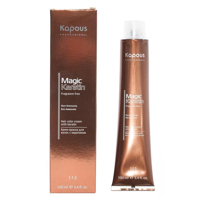 CREAM-HAIR COLOR WITH KEROTIN KAPOUS NON AMMONIA MAGIC KERATIN.jpg