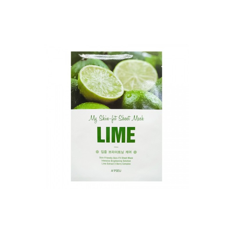 My skin-fit sheet mask LimeAPIEU