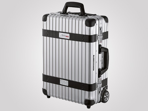 Aluminum suitcases