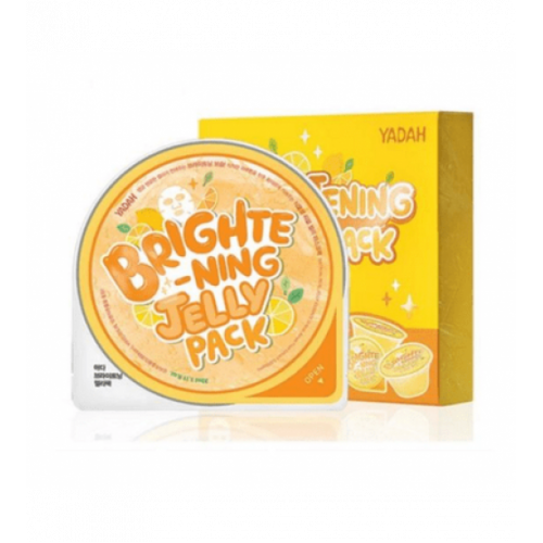 Yadah Brightening Jelly Pack Yuzu Fabric Mask with Skin Shine