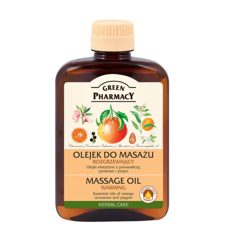 Green Pharmacy Warming Massage Oil Warming Body Massage Oil