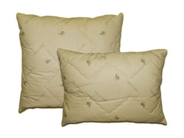 camel wool pillow