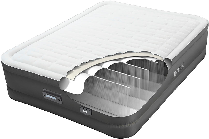 Intex PremAire Podwyższony Airbed (64486)