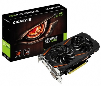 Gigabyte GeForce GTX 1060 1582 MHz