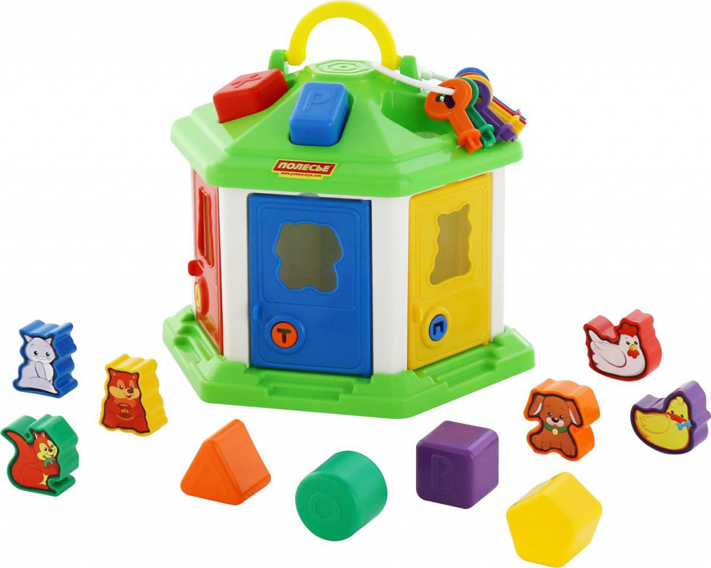 Polesie Sorter Logic house, color in assortment