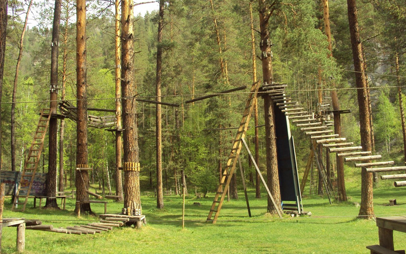 Extreme Park In Ust-Sema Village