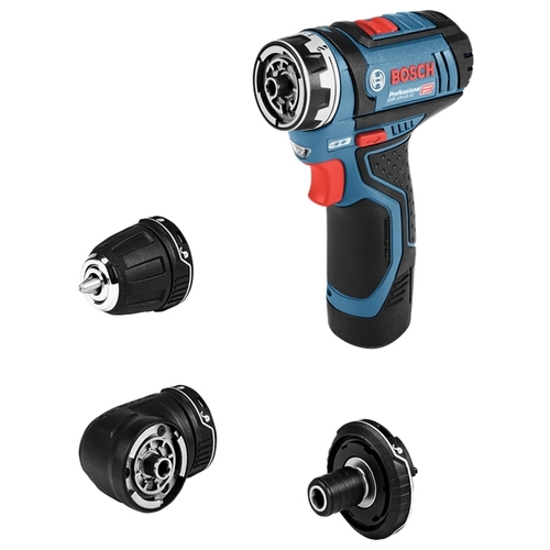BOSCH GSR 12V-15 FC 2.0Ah x2 L-BOXX Set