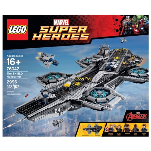  Lego Marvel Super Heroes 76042 Helicopter Carrier